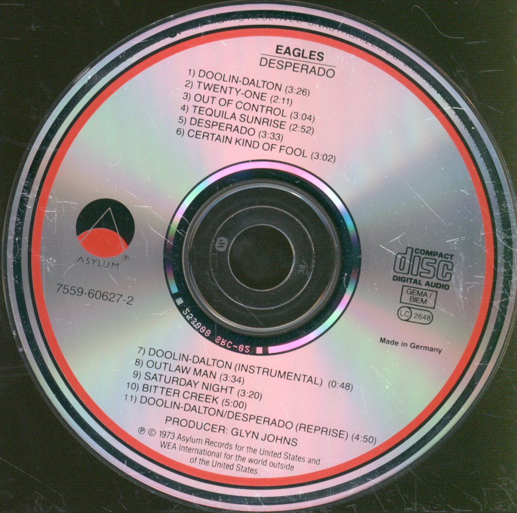 Eagles - Desperado - Cd