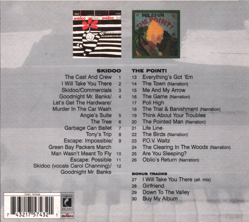 Harry Nilsson - Skidoo / The Point! - Cd