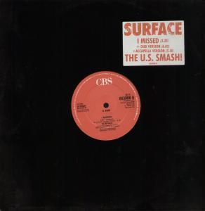 Surface (Soul Group) - I Missed - 12 Inch