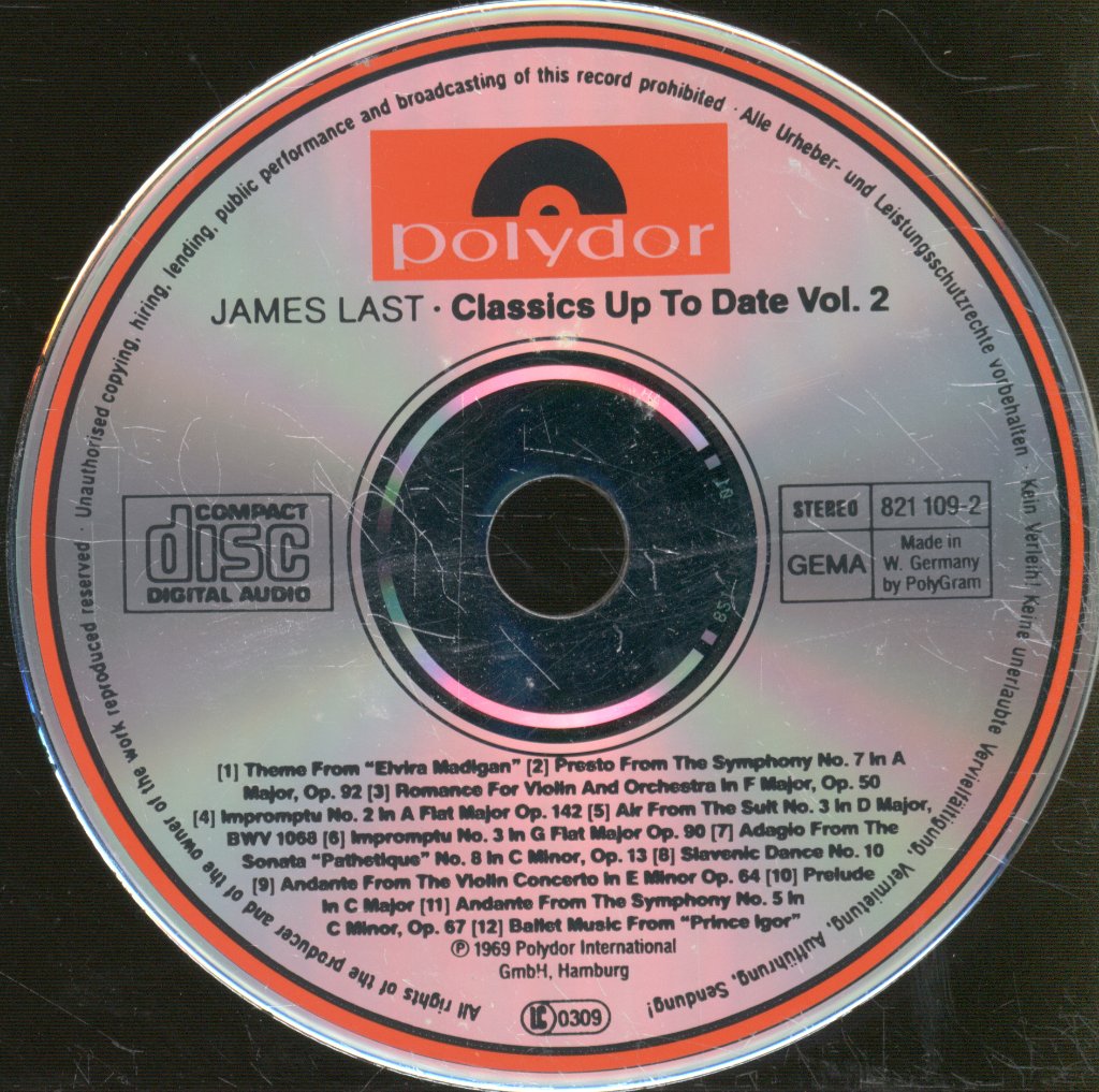 Orchester James Last - Classics Up To Date Vol. 2 - Cd