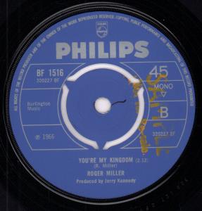 Roger Miller (Country) - My Uncle Used To Love Me But She Died - 7 Inch