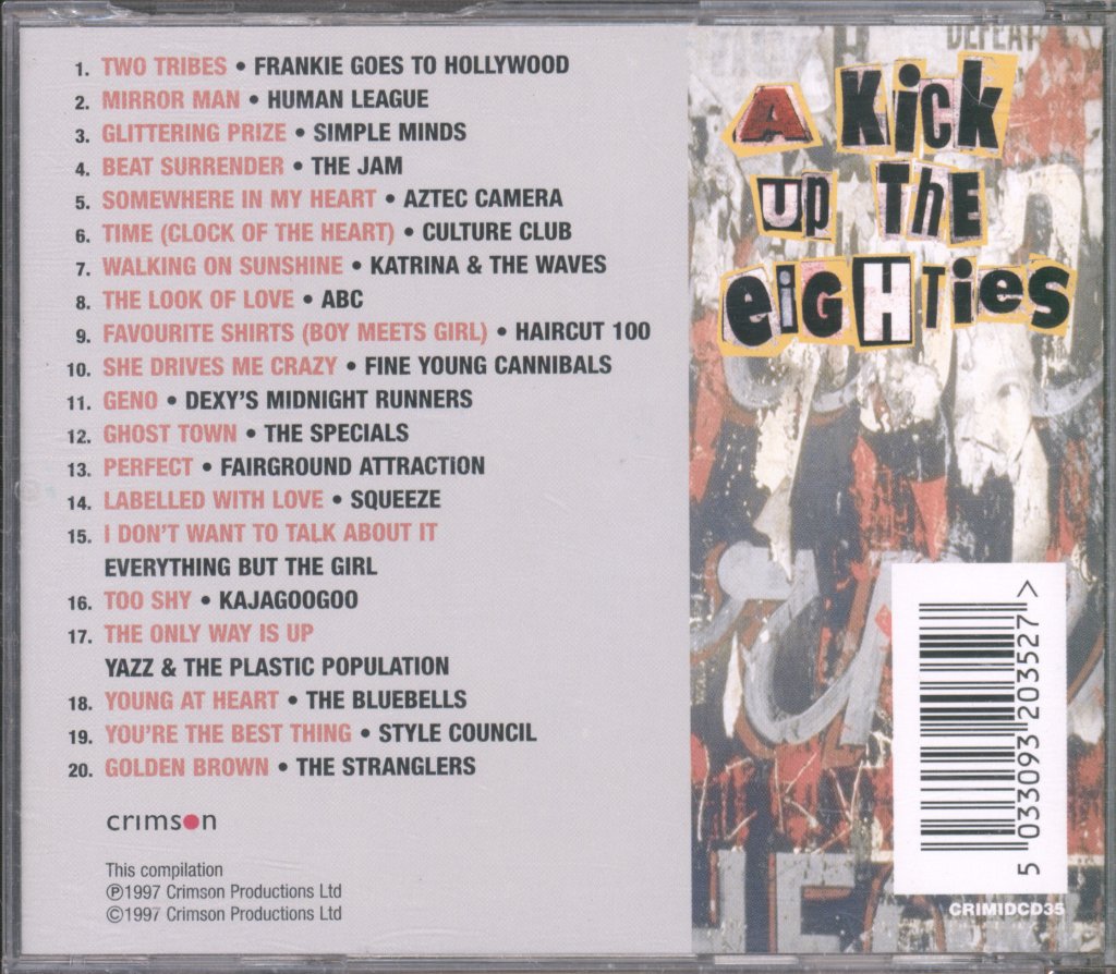 Various Artists - A Kick Up The Eighties - Cd