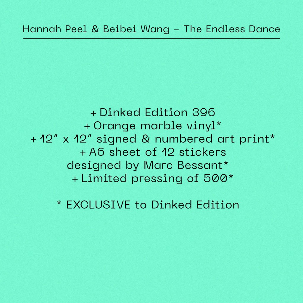 Hannah Peel & Beibei Wang - Endless Dance (Dinked Edition #396) - Lp