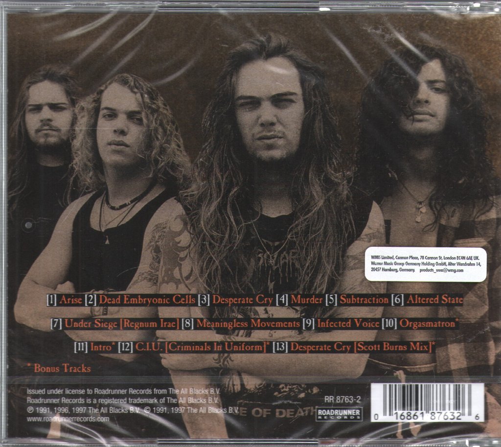 Sepultura - Arise - Cd