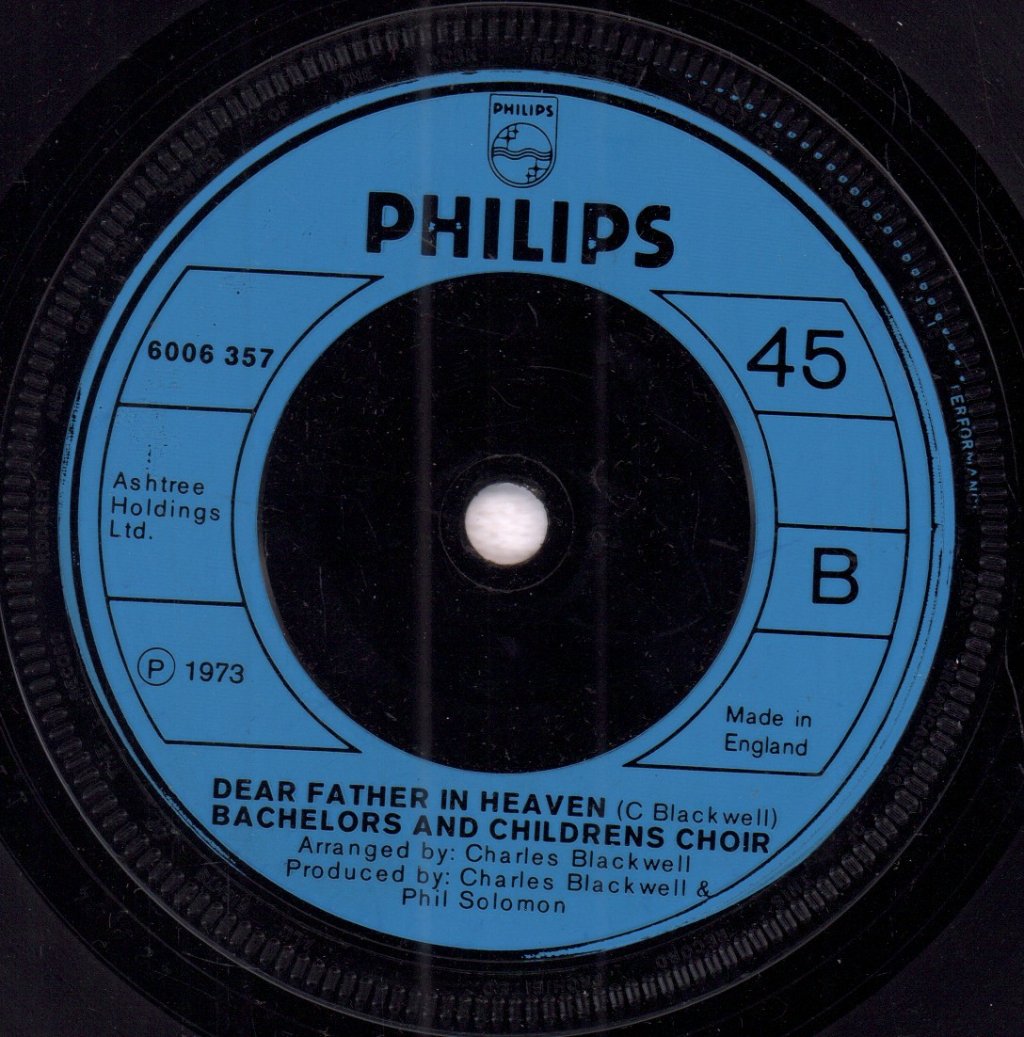 Bachelors And Childrens Choir - Suffer Little Children - 7 Inch