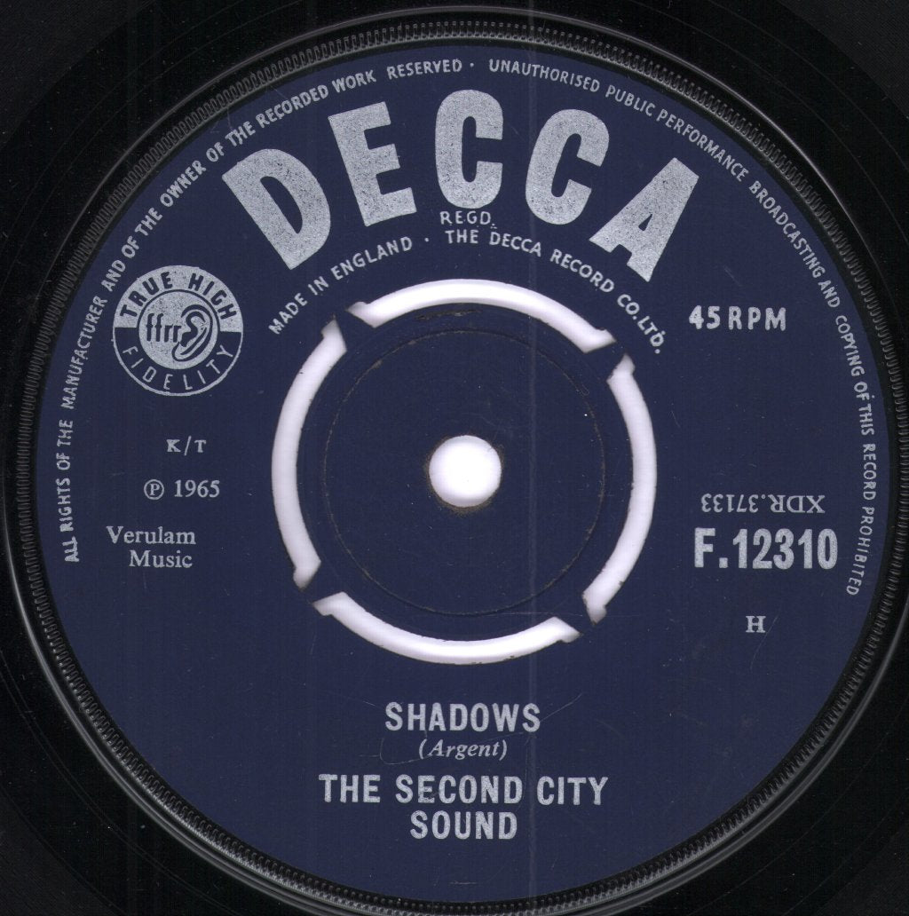Second City Sound - Tchaikovsky One - 7 Inch