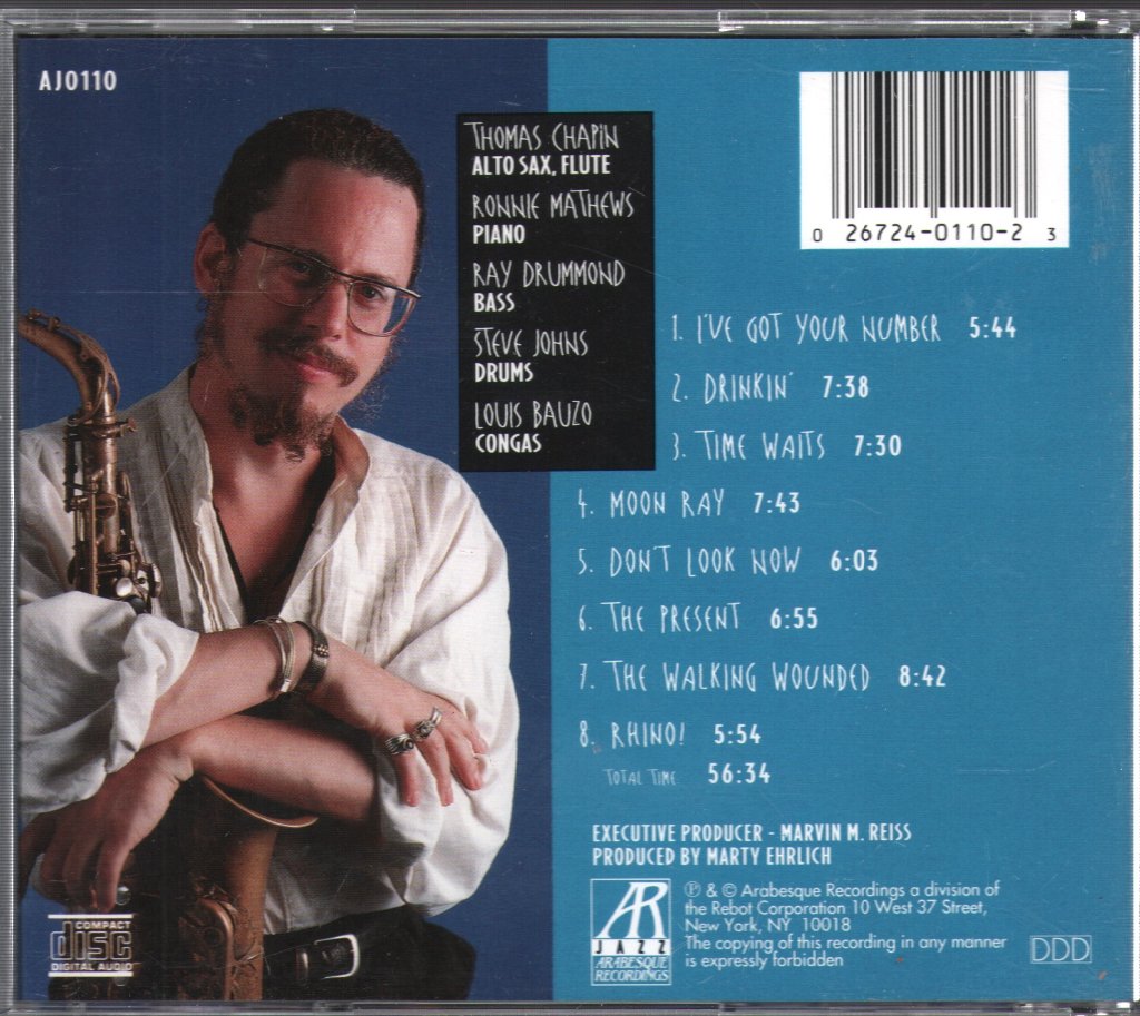 Thomas Chapin - I've Got Your Number - Cd