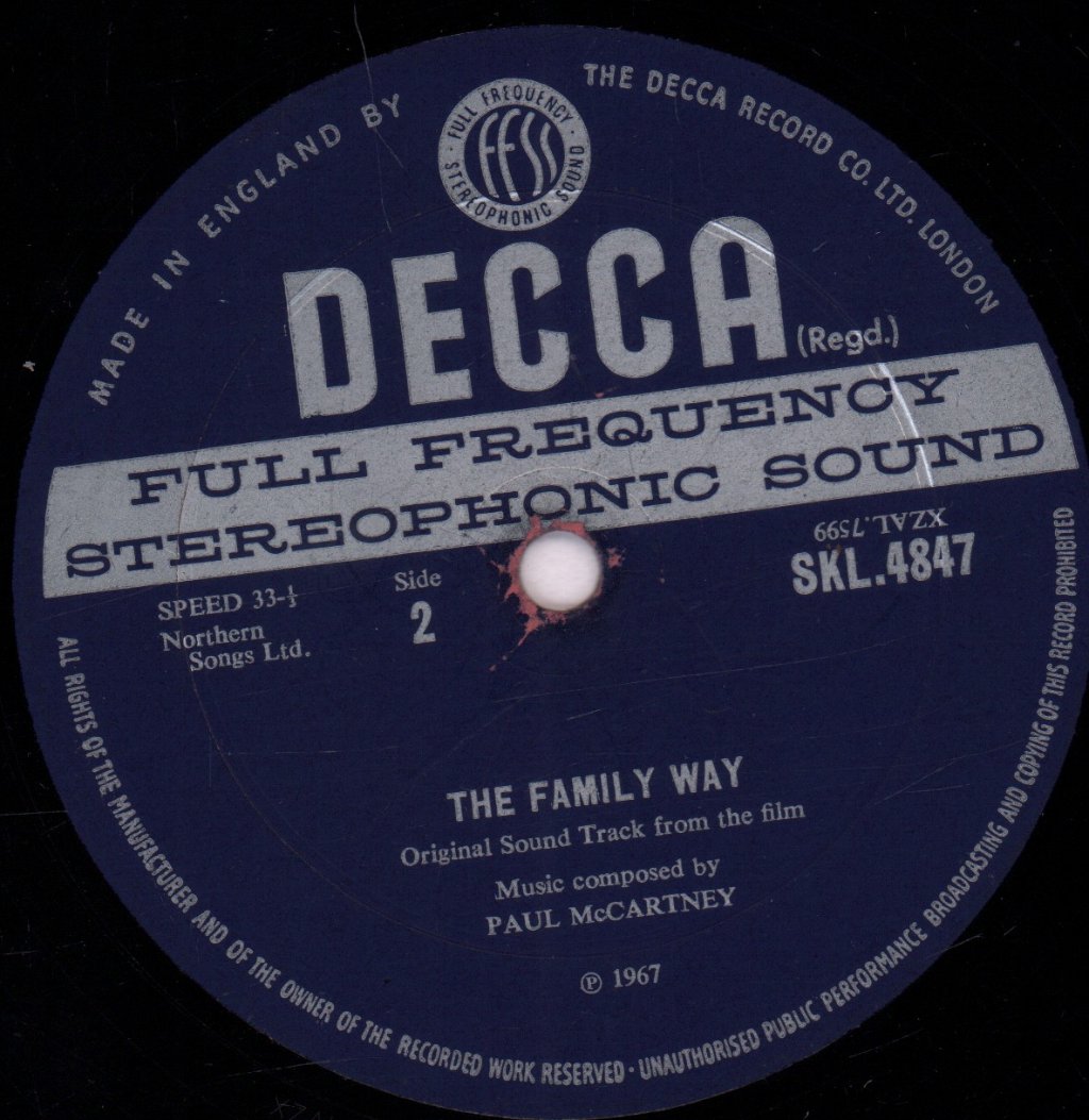 Paul McCartney - Family Way - Lp