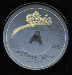 Gary Myrick And The Figures - She Talks In Stereo - 7 Inch
