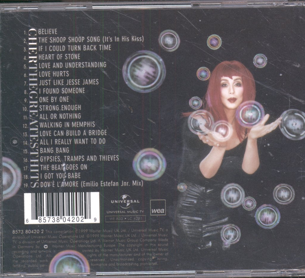 Cher - Greatest Hits - Cd