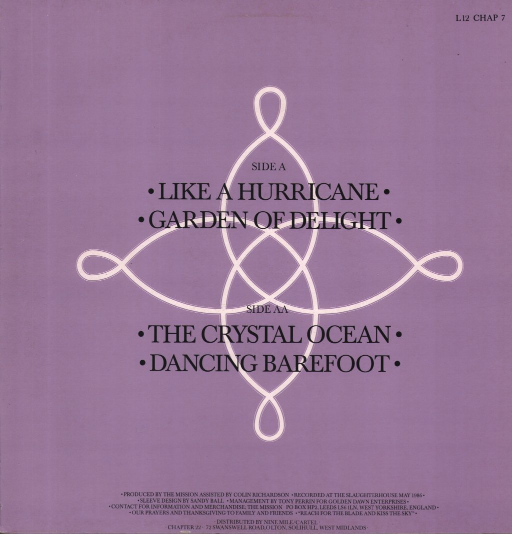 Mission - Like A Hurricane - 12 Inch