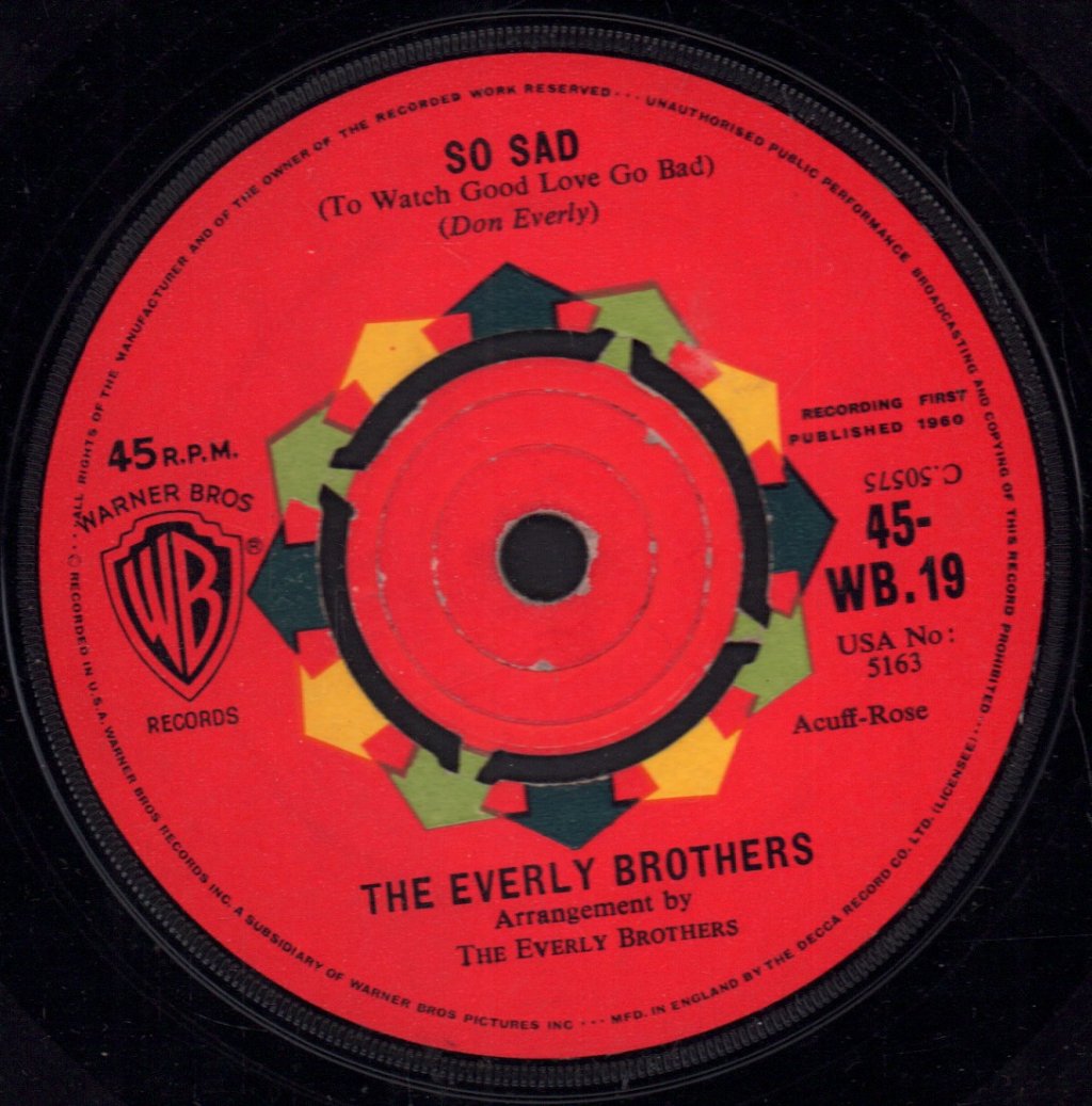 Everly Brothers - Lucille - 7 Inch