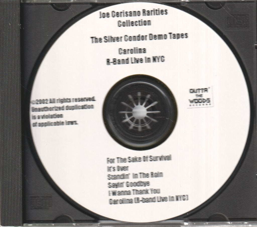 joe cerisano (silver condor) - rarities collection volume 1 a historical perspective - Cdr