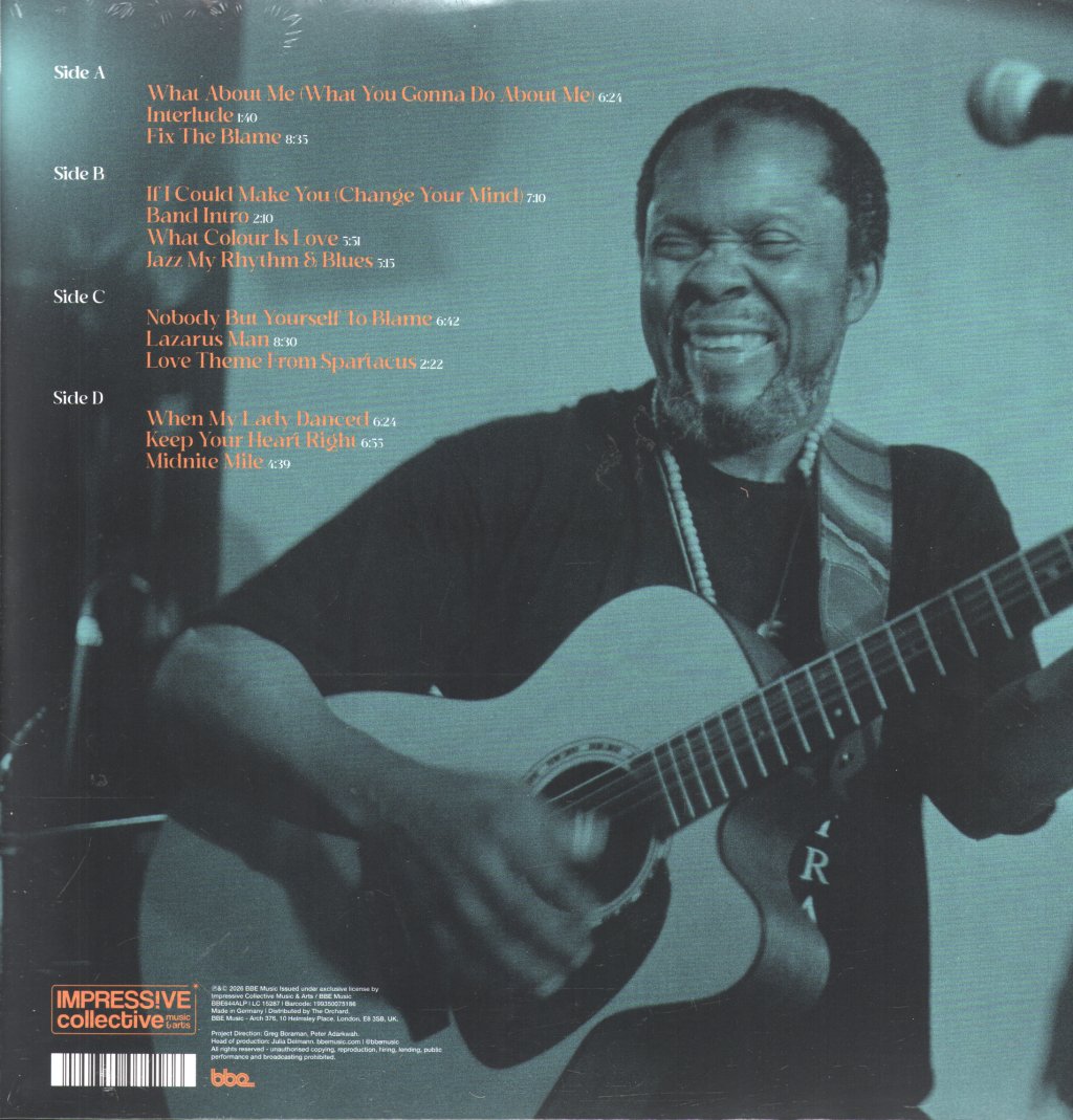 Terry Callier - Live Peace - Double Lp
