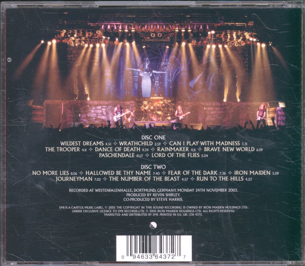 Iron Maiden - Death On The Road - Double Cd