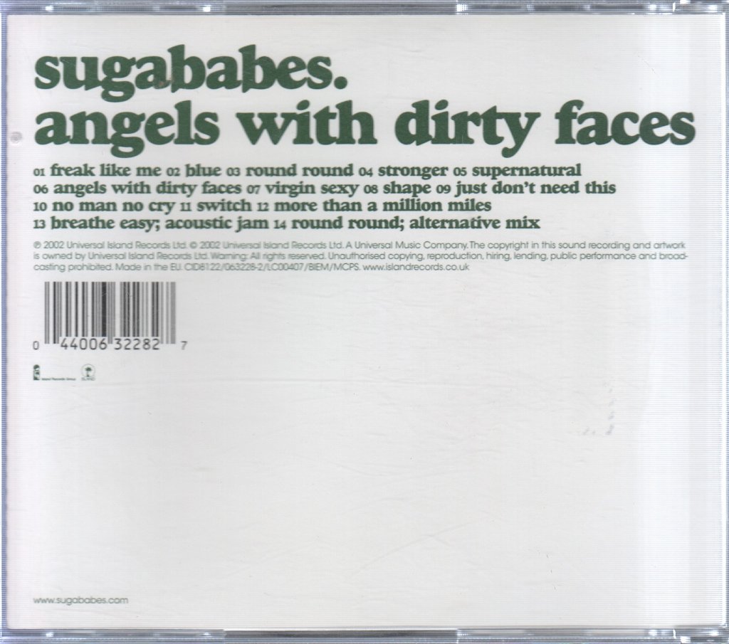 Sugababes - Angels With Dirty Faces - Cd