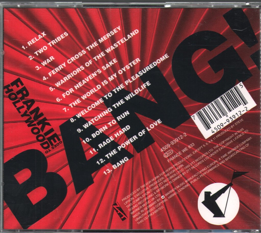 Frankie Goes To Hollywood - Bang!... The Greatest Hits Of Frankie Goes To Hollywood - Cd