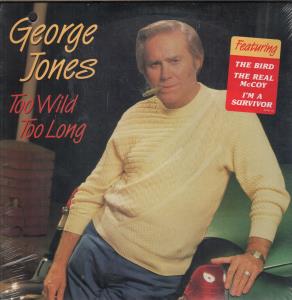George Jones - Too Wild Too Long - Lp