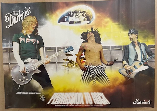 Darkness - permission to rock - Poster