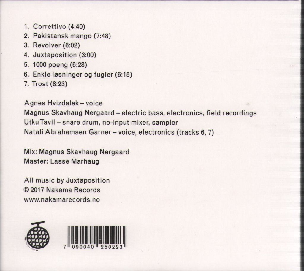 Juxtaposition - Juxtaposition - Cd