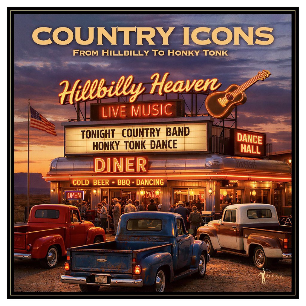 Various Artists - Country Icons: From Hillbilly To Honky Tonk (National Album Day 2026) - Lp