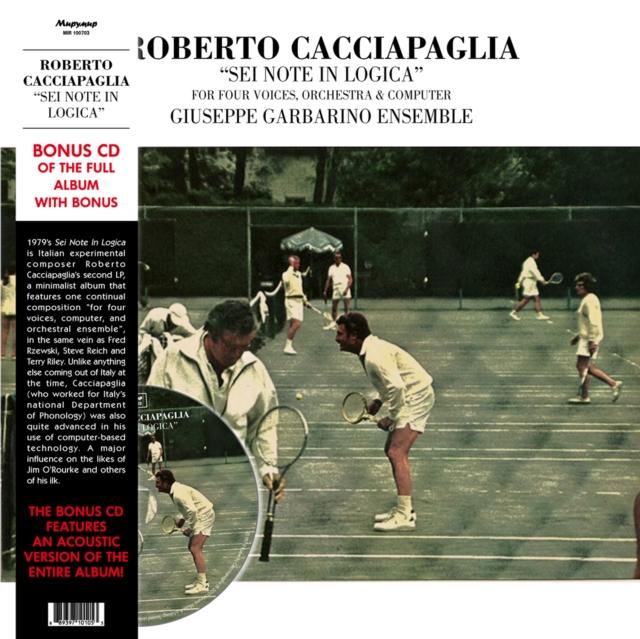 Roberto Cacciapaglia - Sei Note In Logica (Lp Cd) - Double Lp