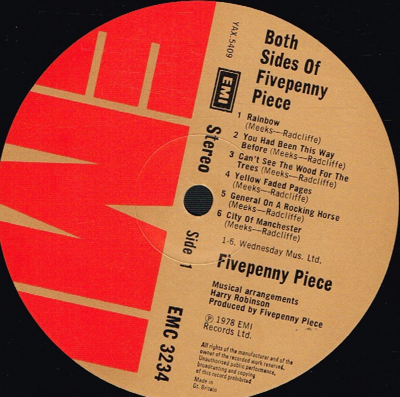 Fivepenny Piece - Both Sides Of - Lp