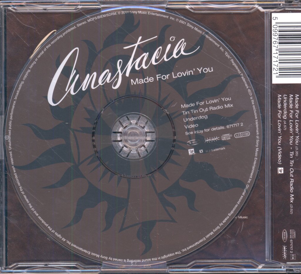 Anastacia - Made For Lovin' You - Cd