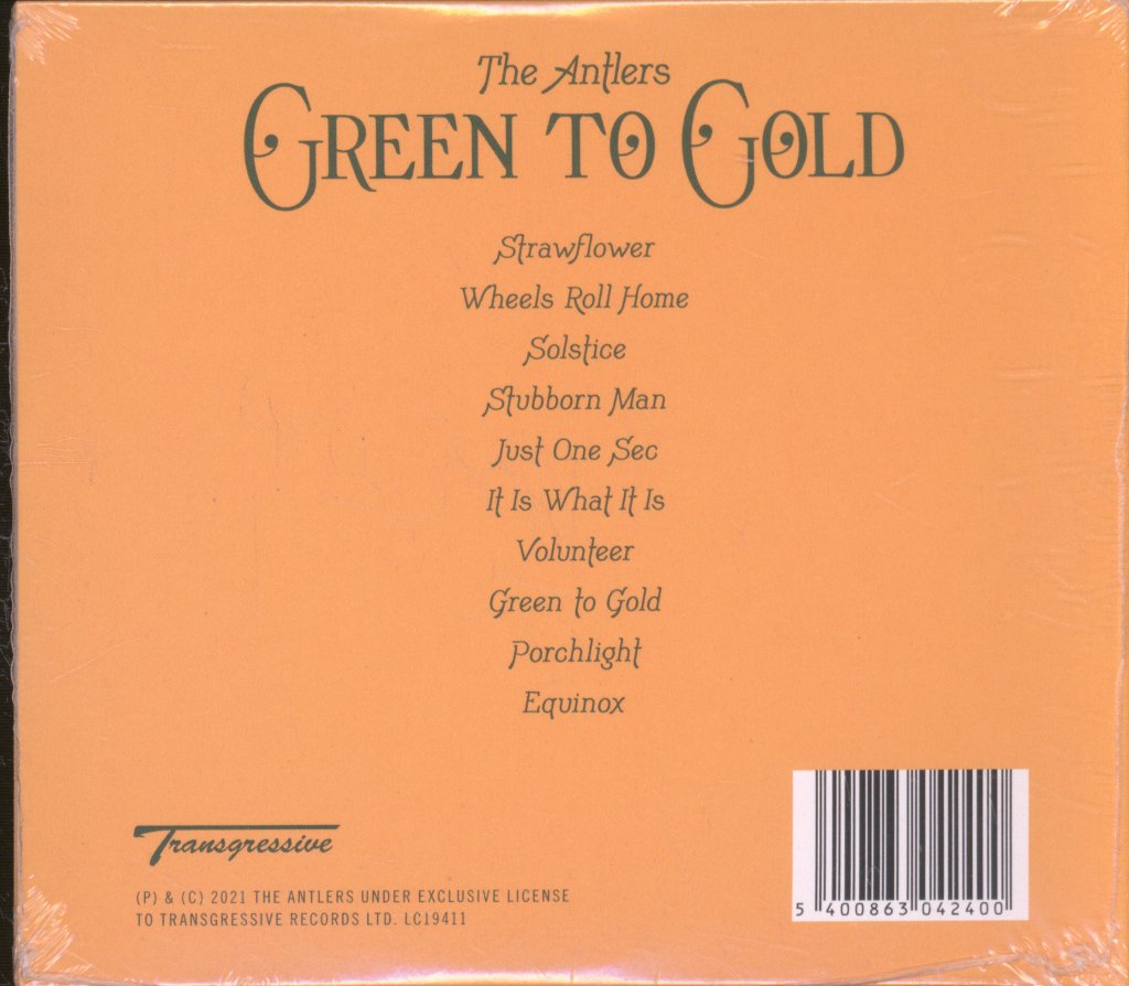 Antlers - Green To Gold - Cd