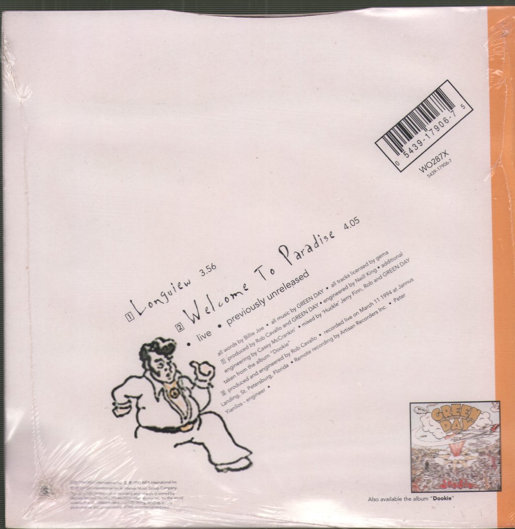 Green Day - Longview - 7 Inch