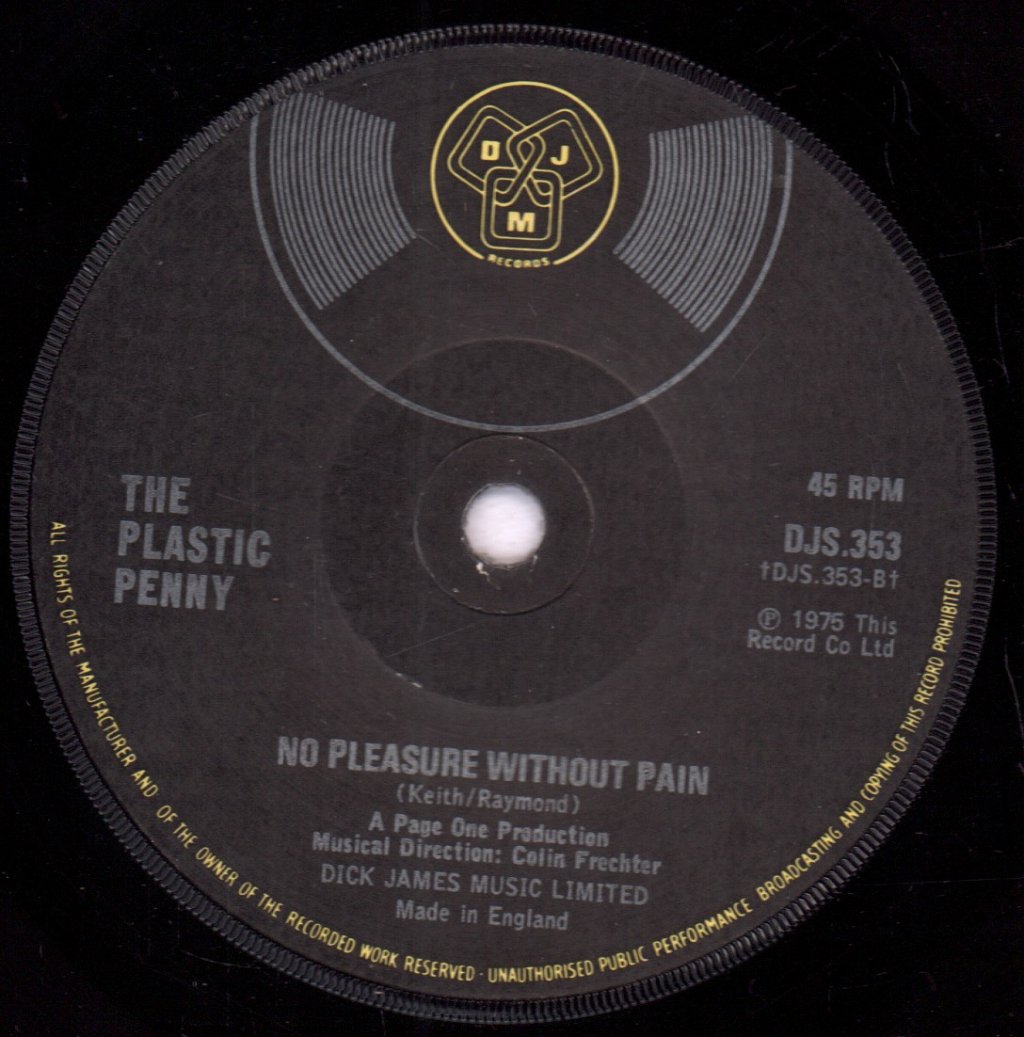 Plastic Penny - Everything I Am - 7 Inch