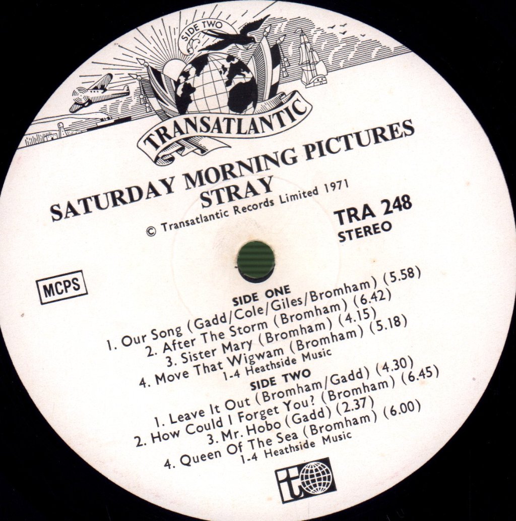 Stray - Saturday Morning Pictures - Lp