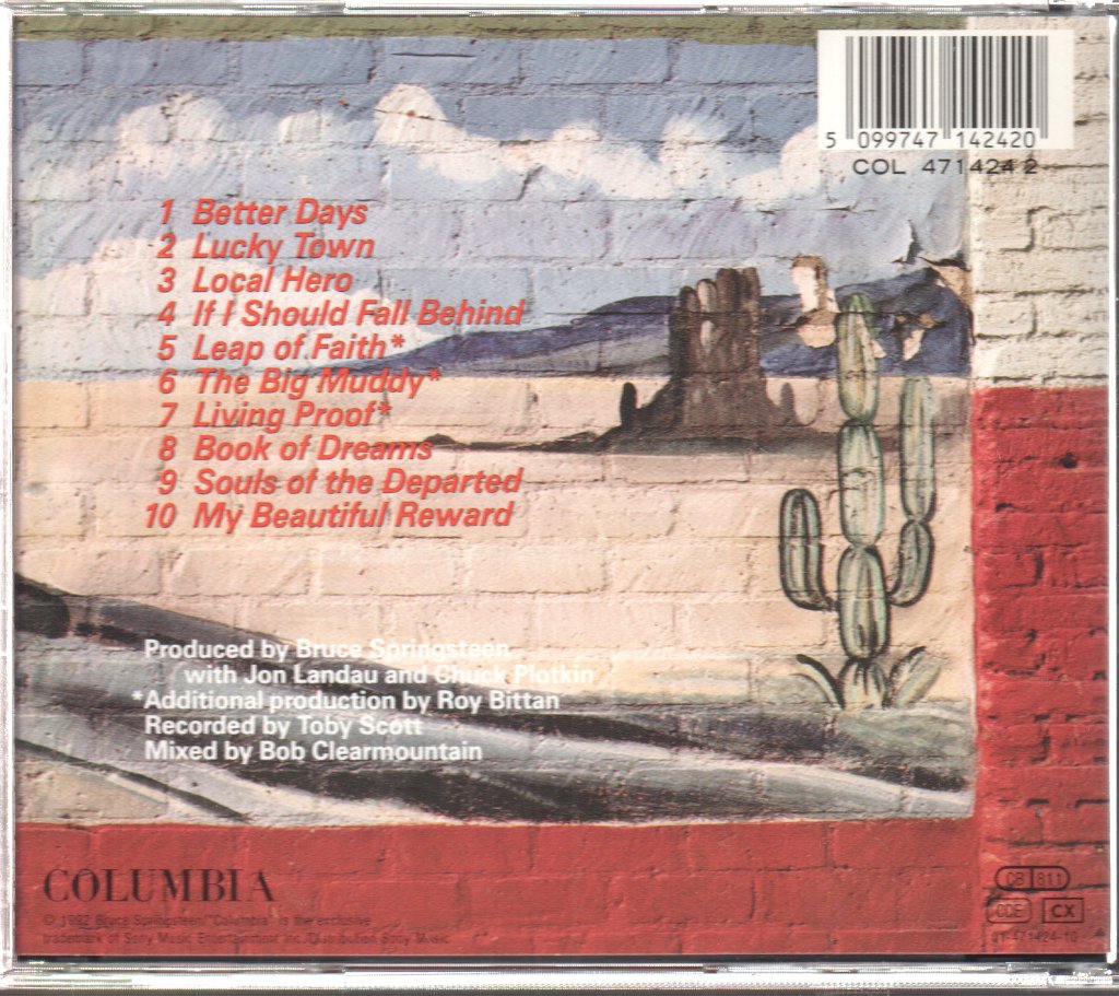 Bruce Springsteen - Lucky Town - Cd