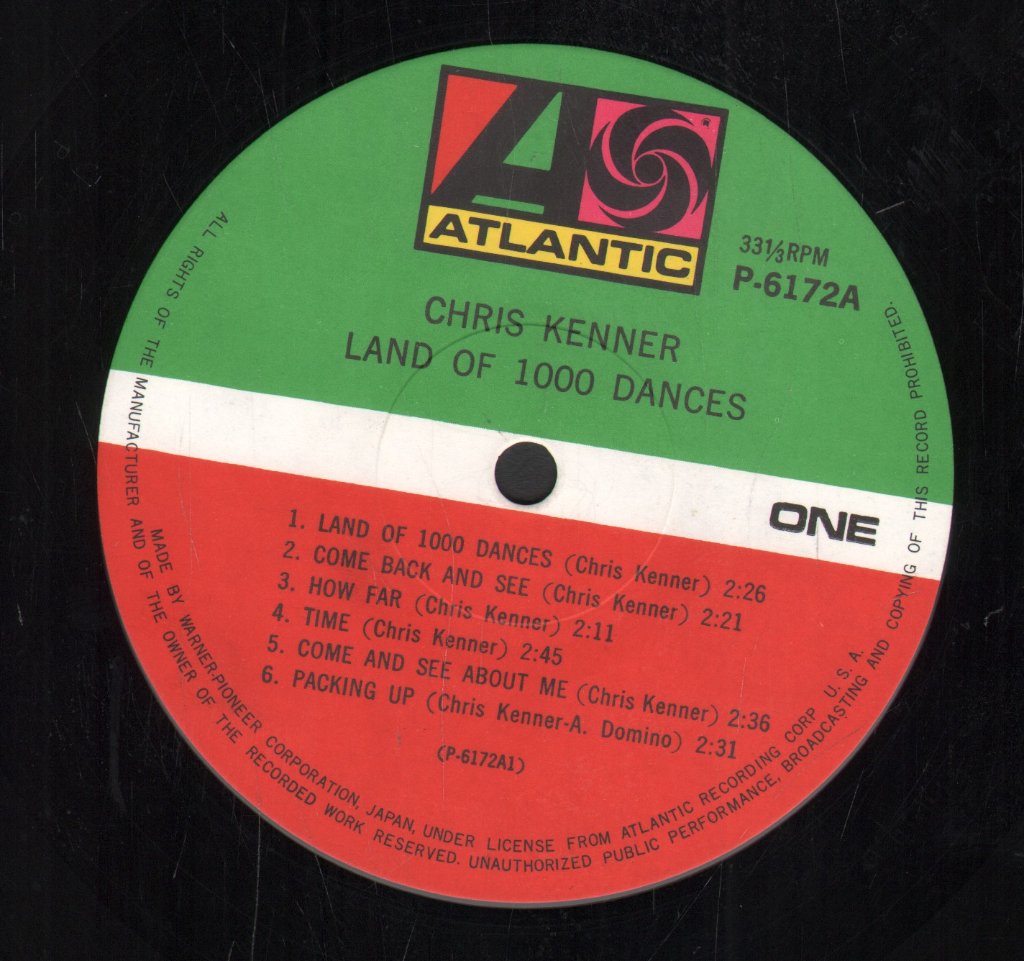 Chris Kenner - Land Of 1000 Dances - Lp