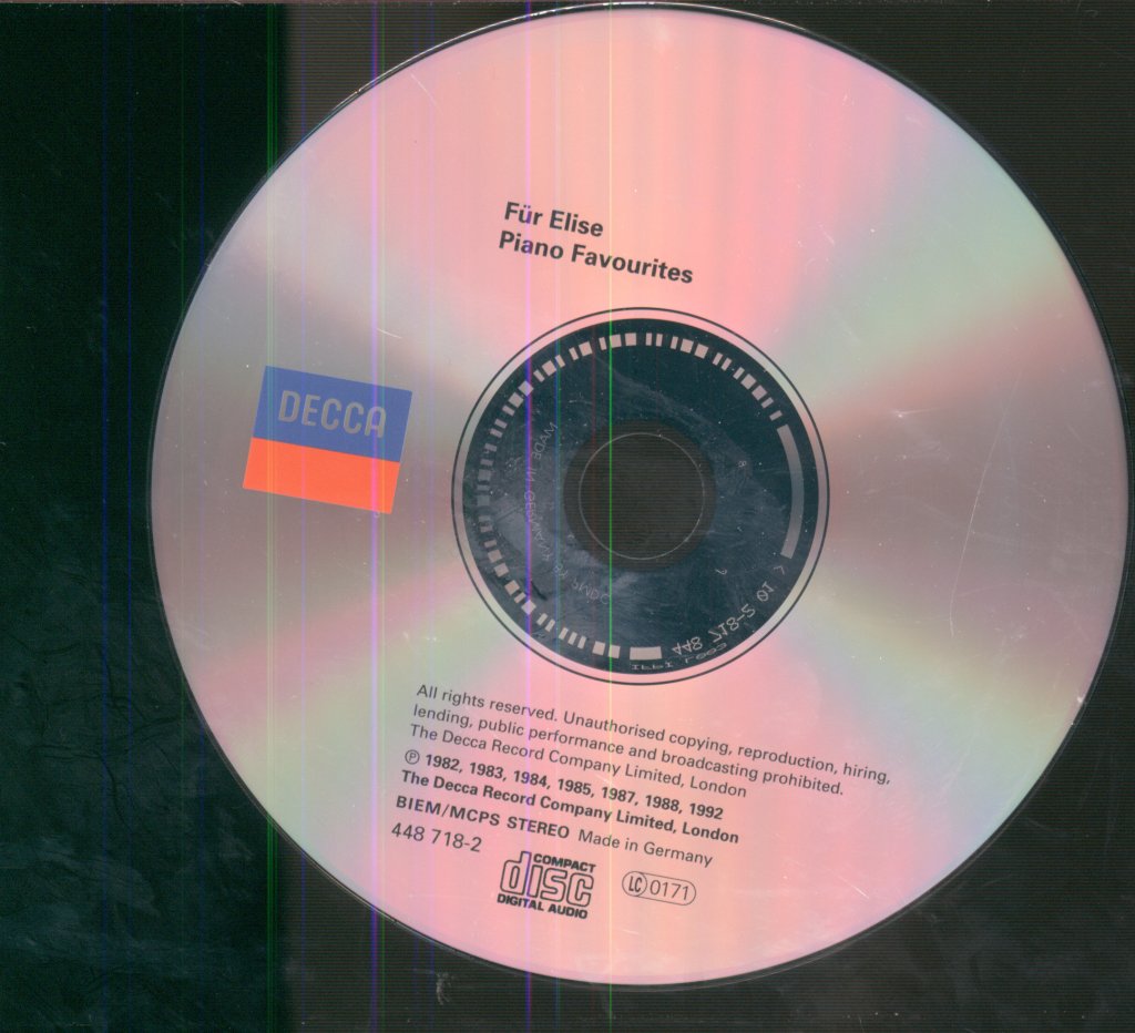 Various Artists - Für Elise (Piano Favourites = Beliebte Klavierstücke) - Cd