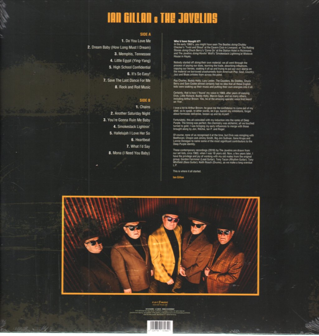 Ian Gillan And The Javelins - Ian Gillan And The Javelins - Lp