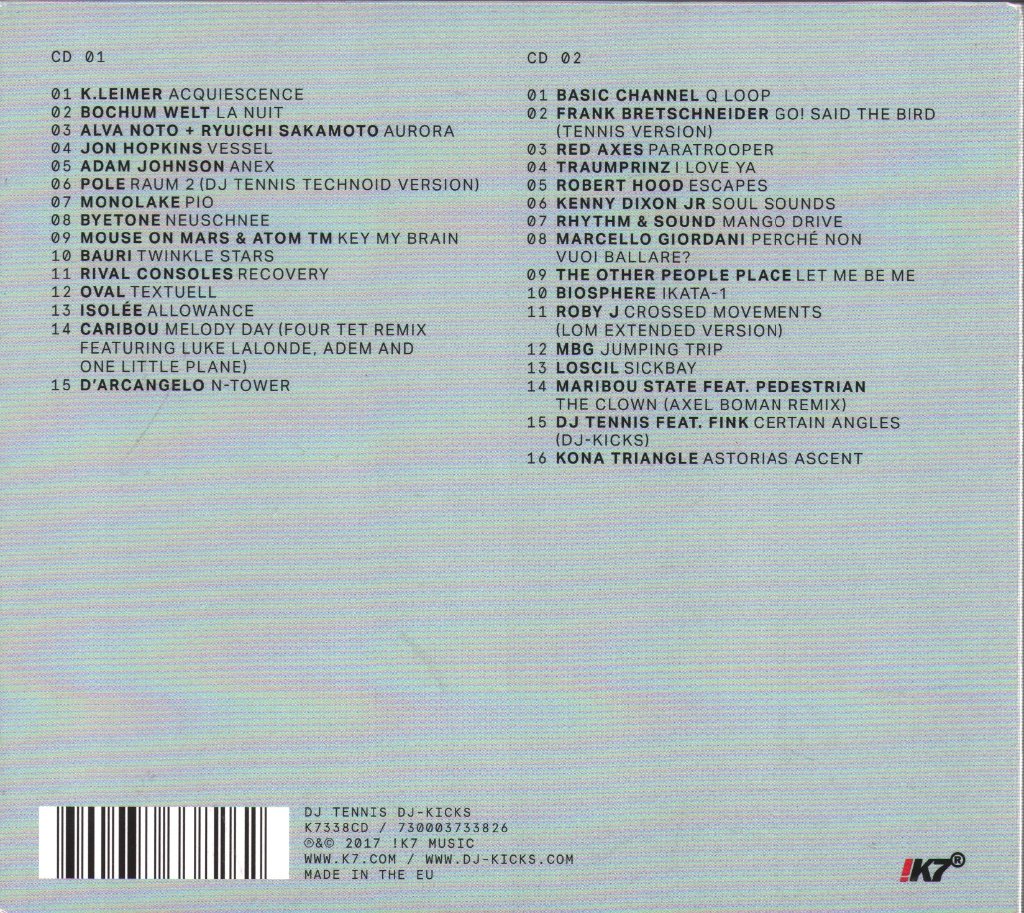 Dj Tennis - DJ-Kicks - Cd Set