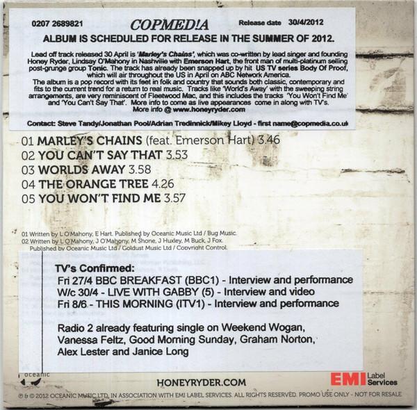 Honey Ryder - Album Sampler - Cdr