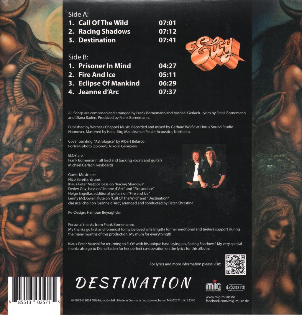 Eloy - Destination - Lp