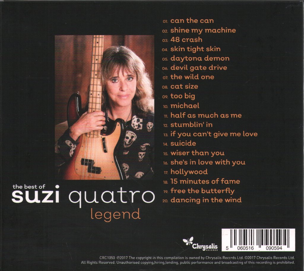 Suzi Quatro - Best Of Suzi Quatro - Legend - Cd