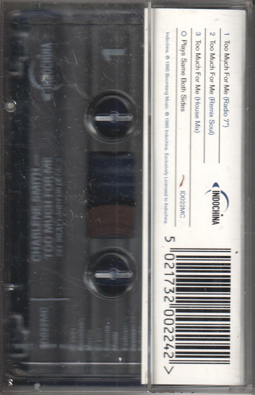 Charlene Smith - Too Much For Me - Cassette