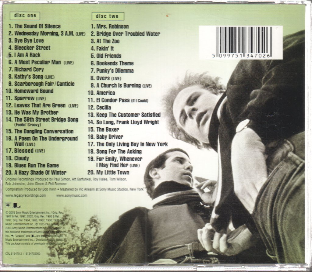 Simon & Garfunkel - Essential Simon & Garfunkel - Double Cd