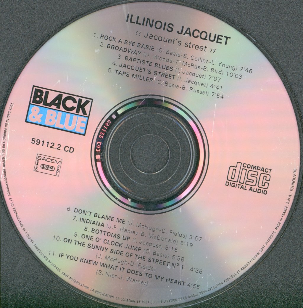 Illinois Jacquet - Jacquet's Street - Cd