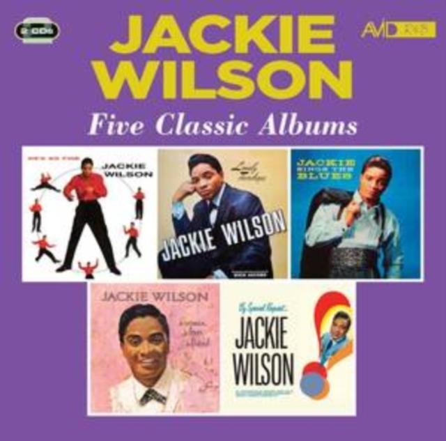 Jackie Wilson - Five Classic Albums (He's So Fine / Lonely Teardrops / Sings the Blues / A Woman, A Lover, A Friend / By Special Request) - Double Cd