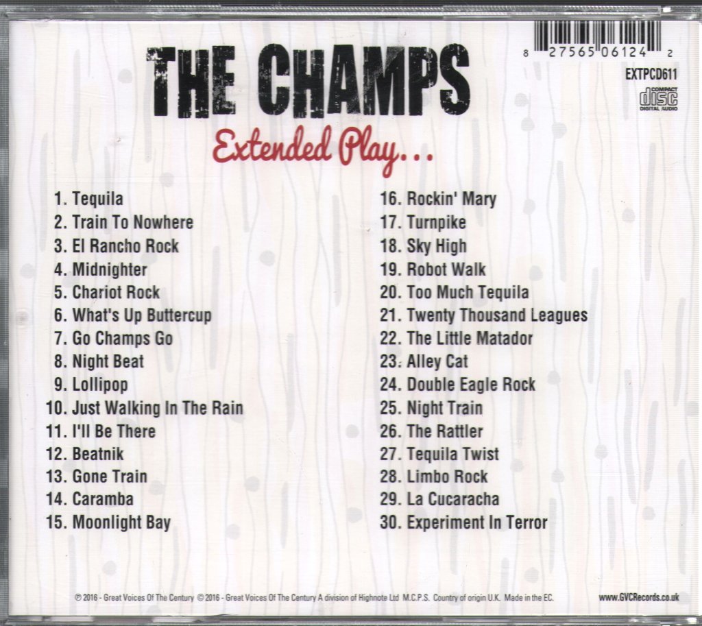 Champs - Extended Play - Cd