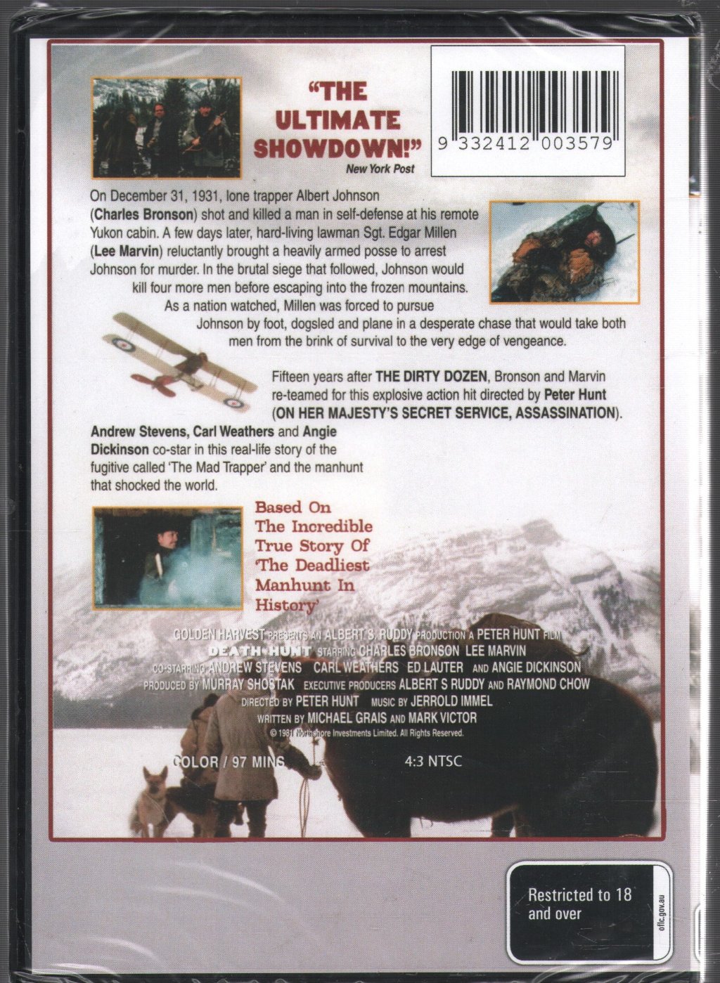 Charles Bronson / Lee Marvin - Death Hunt - Dvd