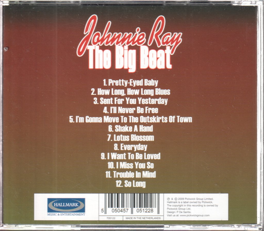 Johnnie Ray - Big Beat - Cd