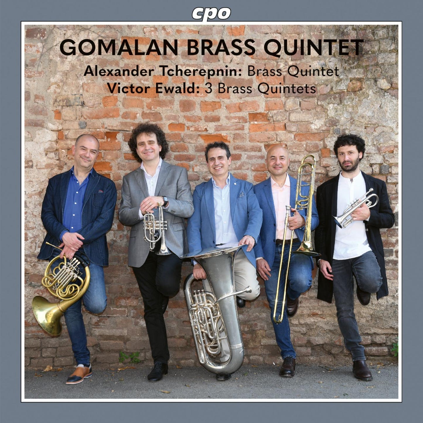 Gomalan Brass Quintet - Ewald & Tcherepnin: Brass Quintets - Cd