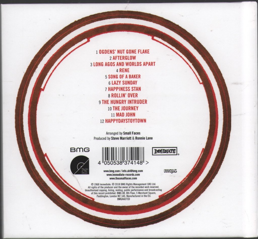 Small Faces - Ogdens' Nut Gone Flake - Cd