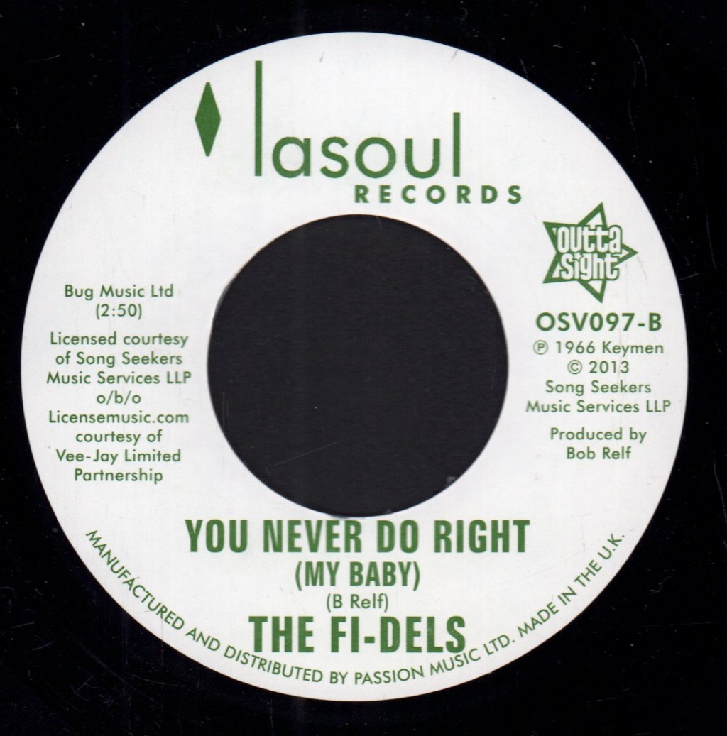 Fi-Dels - Try A Little Harder - 7 Inch